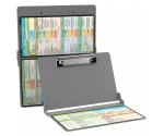 WhiteCoat Clipboard® - Silver Ovarian/Adnexal Sonography Edition